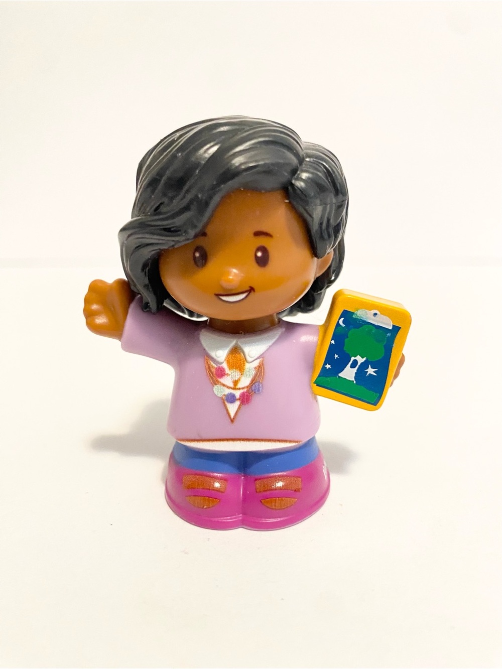 Little People Teacher School Figure Dark Skin Dollhouse Fisher Price 4/$20 🛑